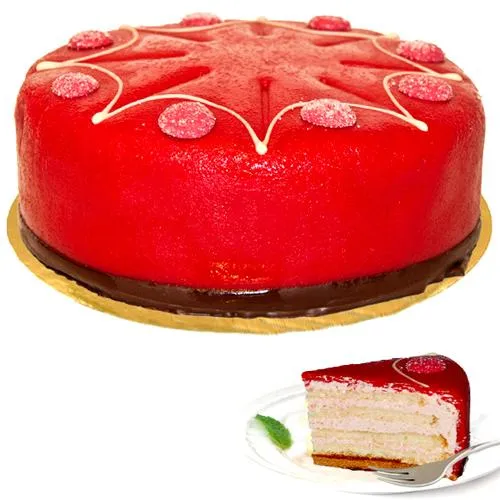 Breathtaking Raspberry Cake