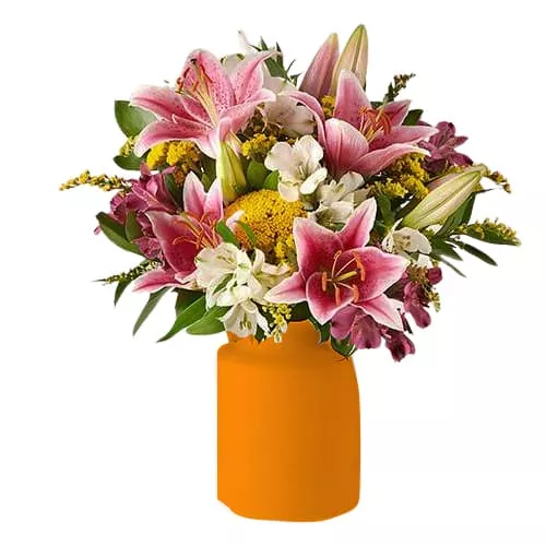 Lovely Lilies and Alluring Alstroemeria