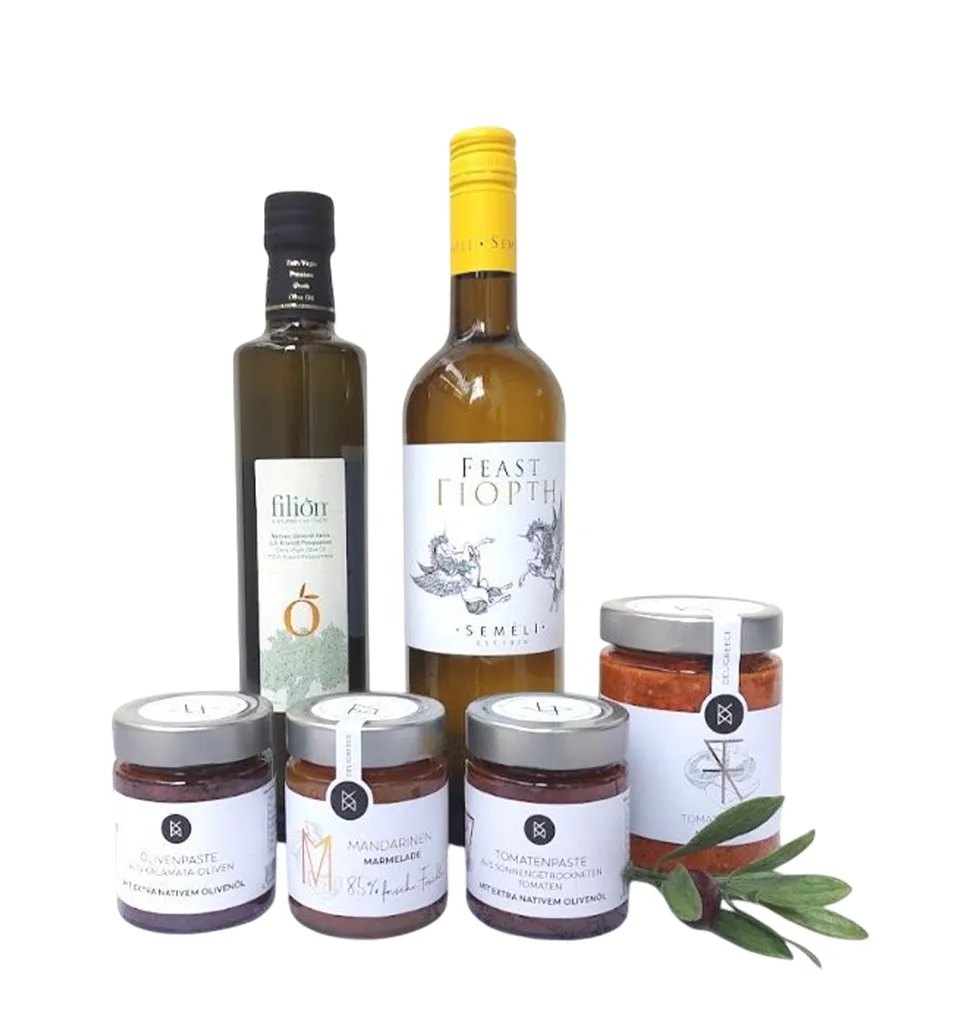 Mediterranean Taste Celebration Basket