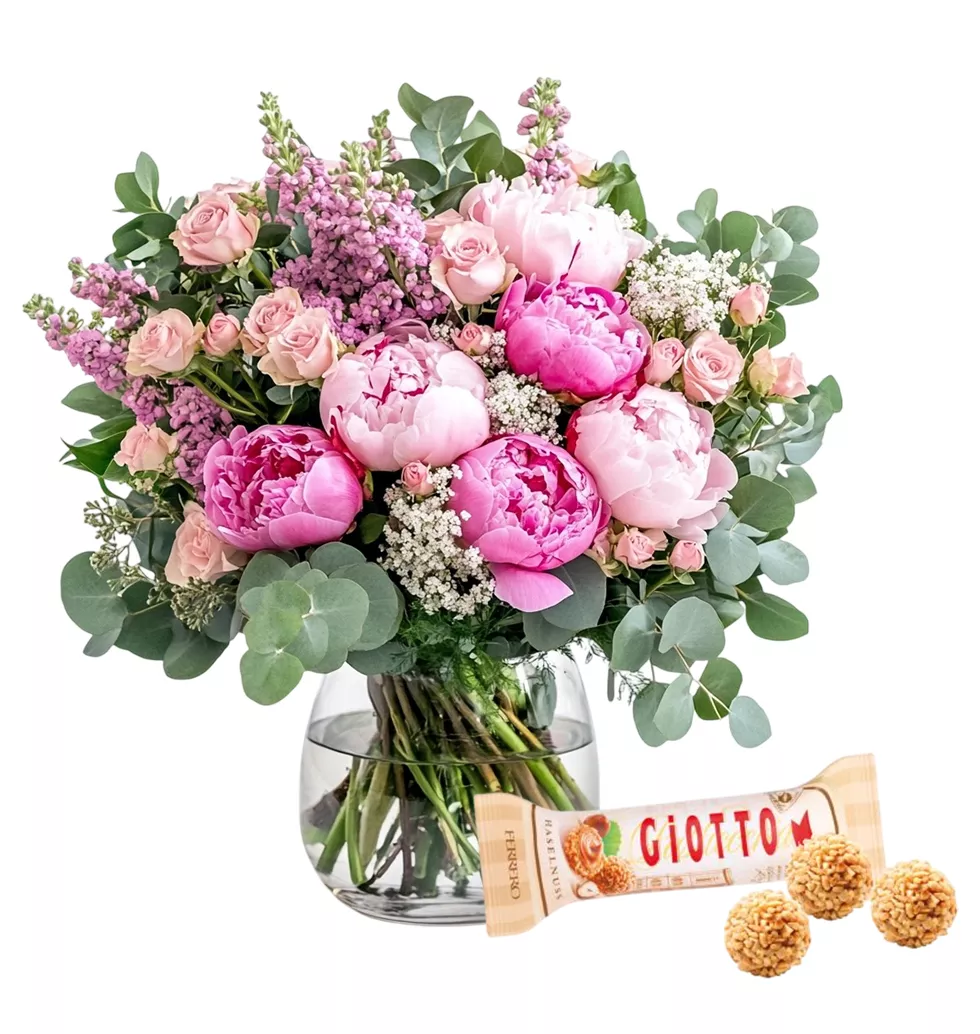 Elegant Floral Delight with Giotto