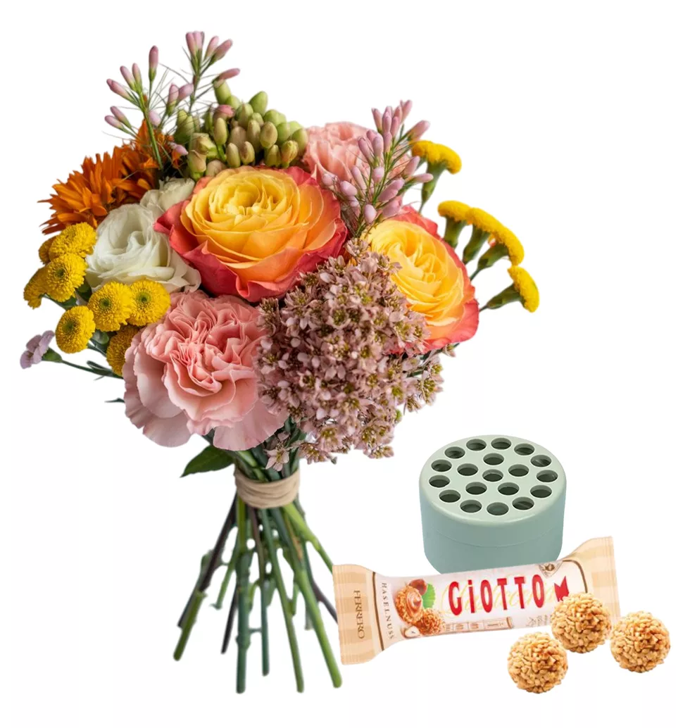 Cheerful Floral Mix and Giotto