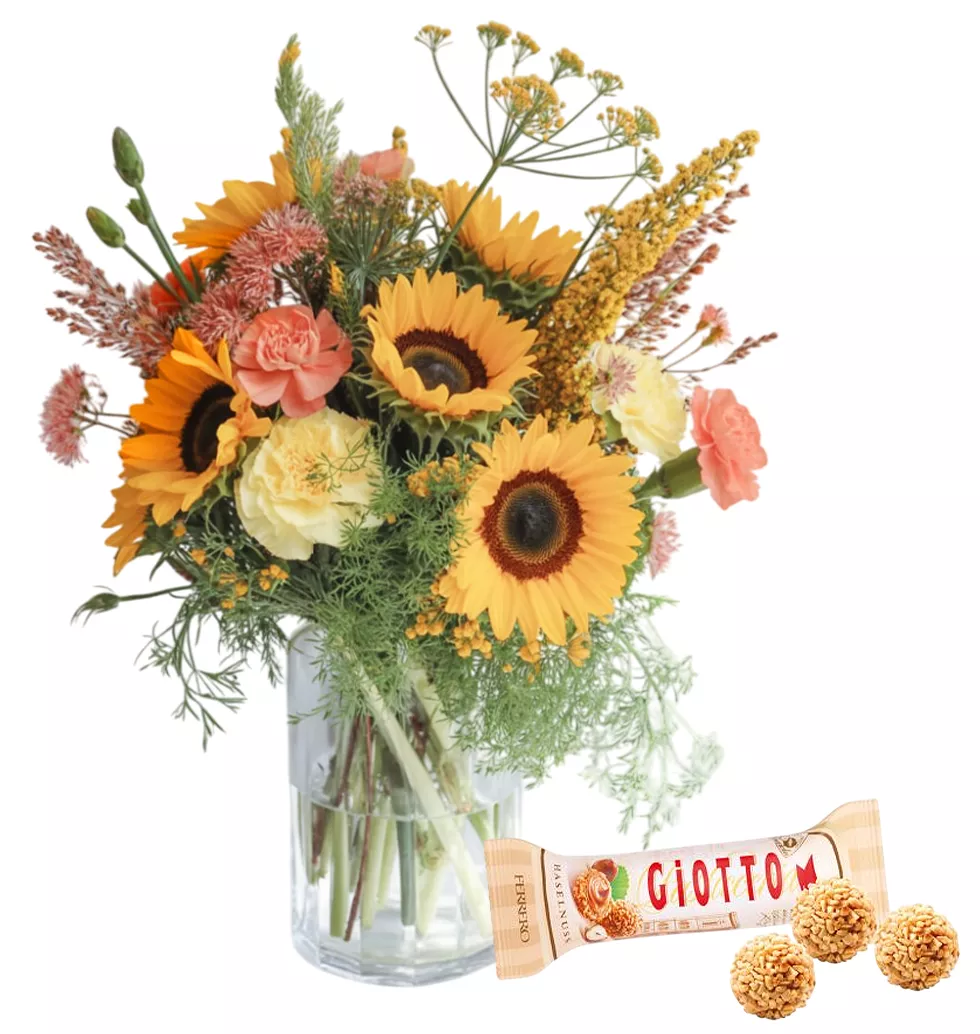 Cheerful Summer Blooms & Giotto