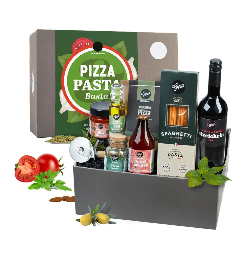 Italian Culinary Delight Basket