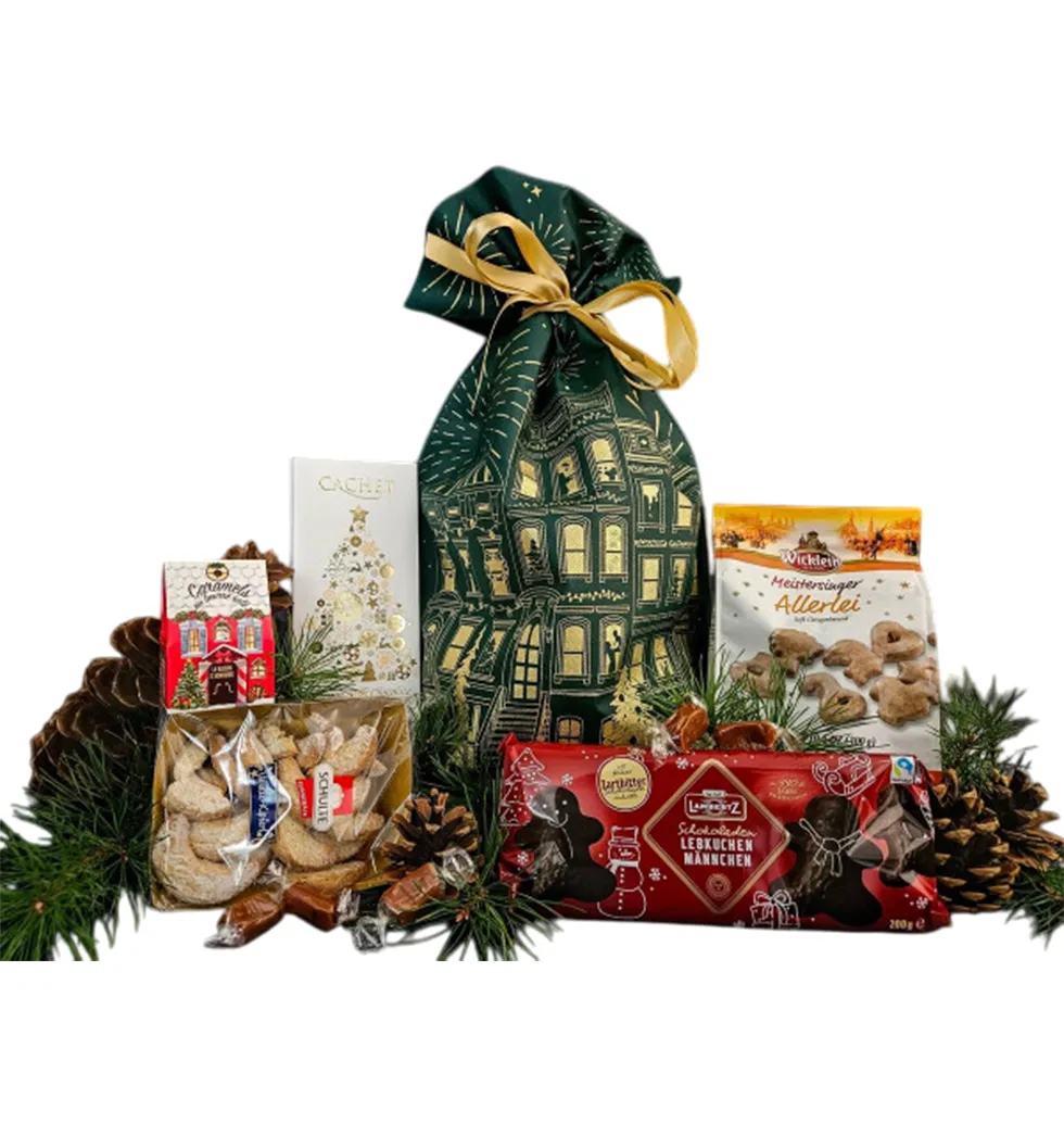 Traditional Christmas Confections Gift Bag