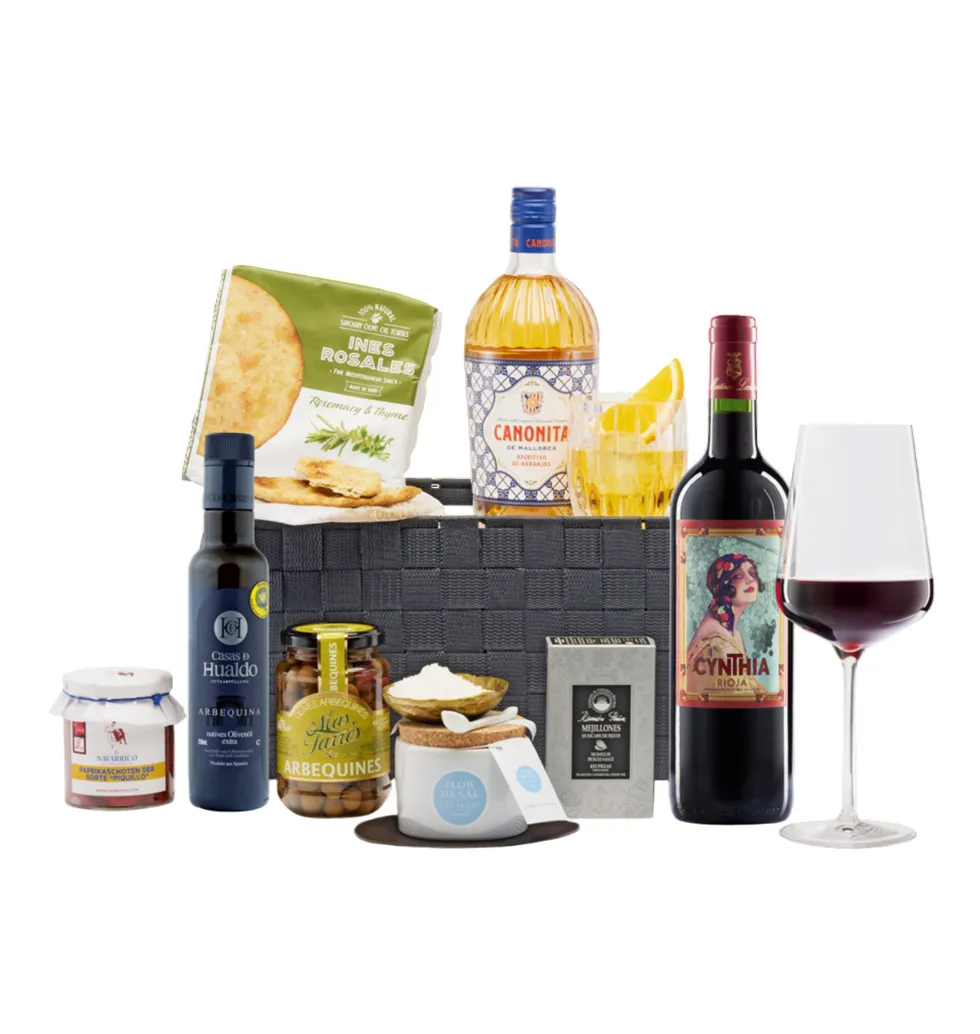 Artisanal Tapas and Wine Gift