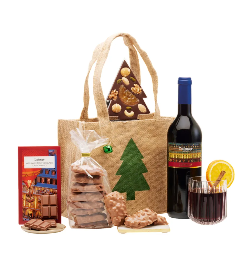 Jute Gift Bag of Sweet Surprises
