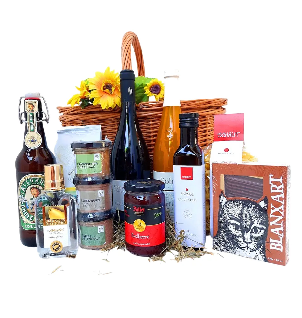 Authentic German Flavor Basket