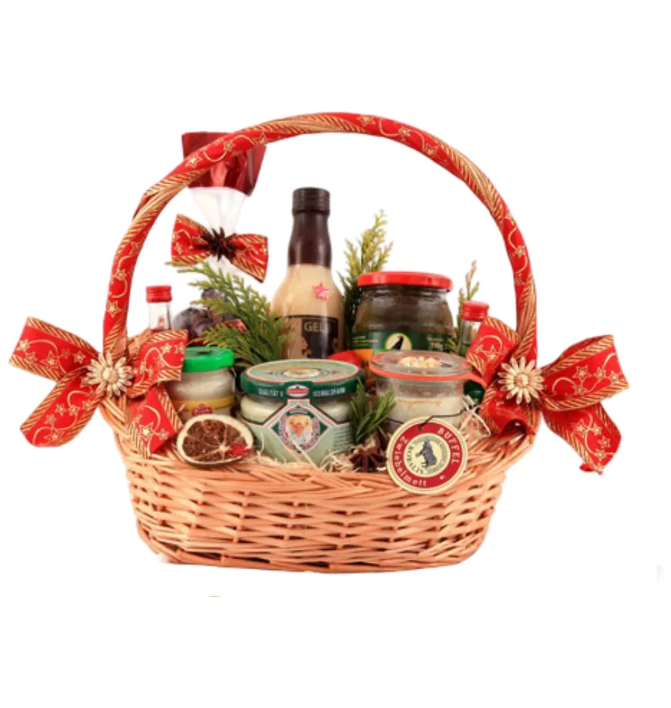 Gourmet Delicacies & Liqueur Hamper