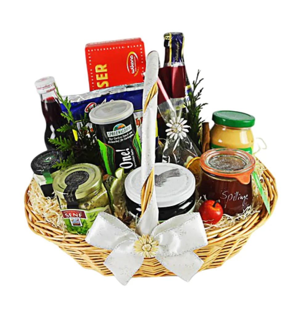 Spirits & Condiments Luxury Basket