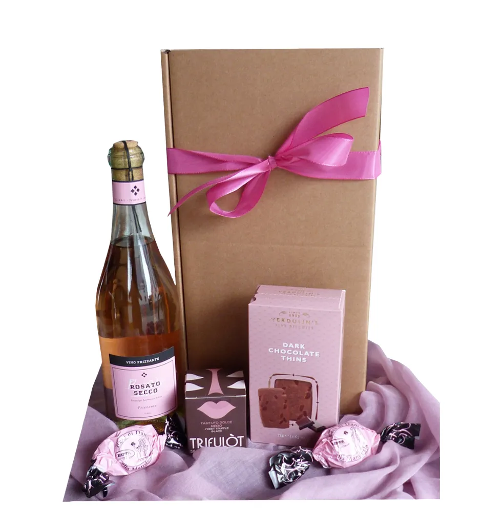 Sparkling Rosé Gourmet Box