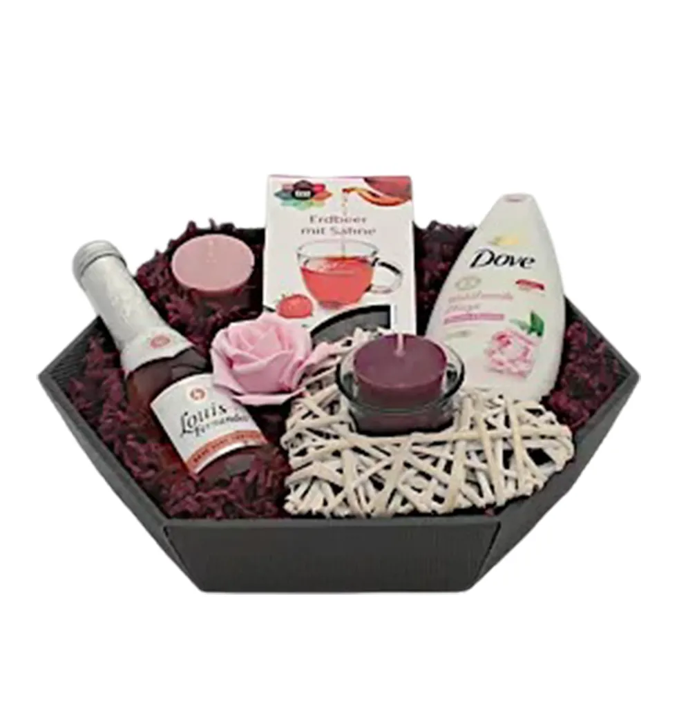 Romantic Relaxation Gift Basket