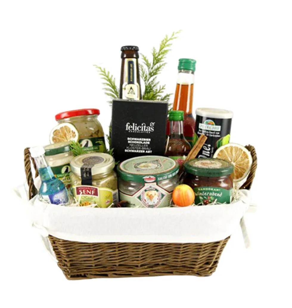 Christmas Culinary Treats Basket
