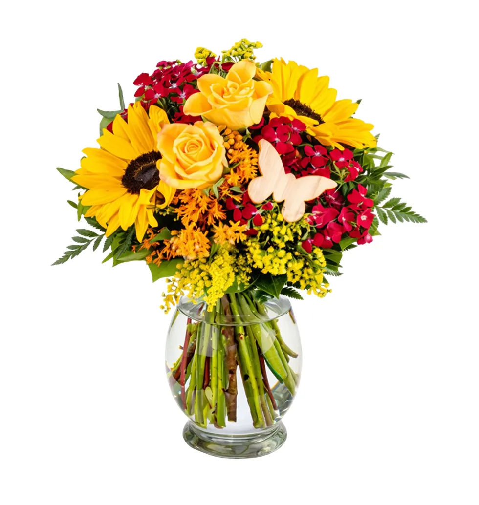 Flower Delight with Surprise Treats