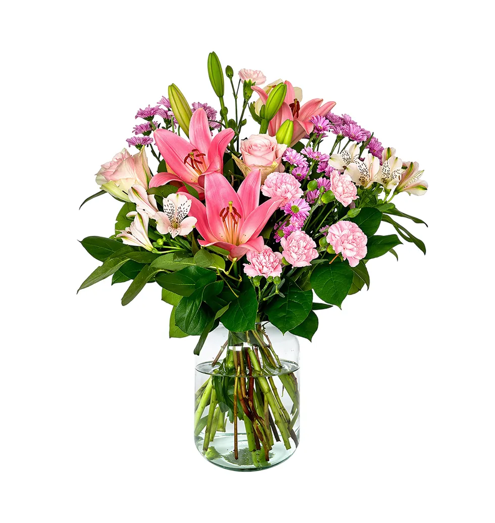Floral Grace Mixed Bouquet