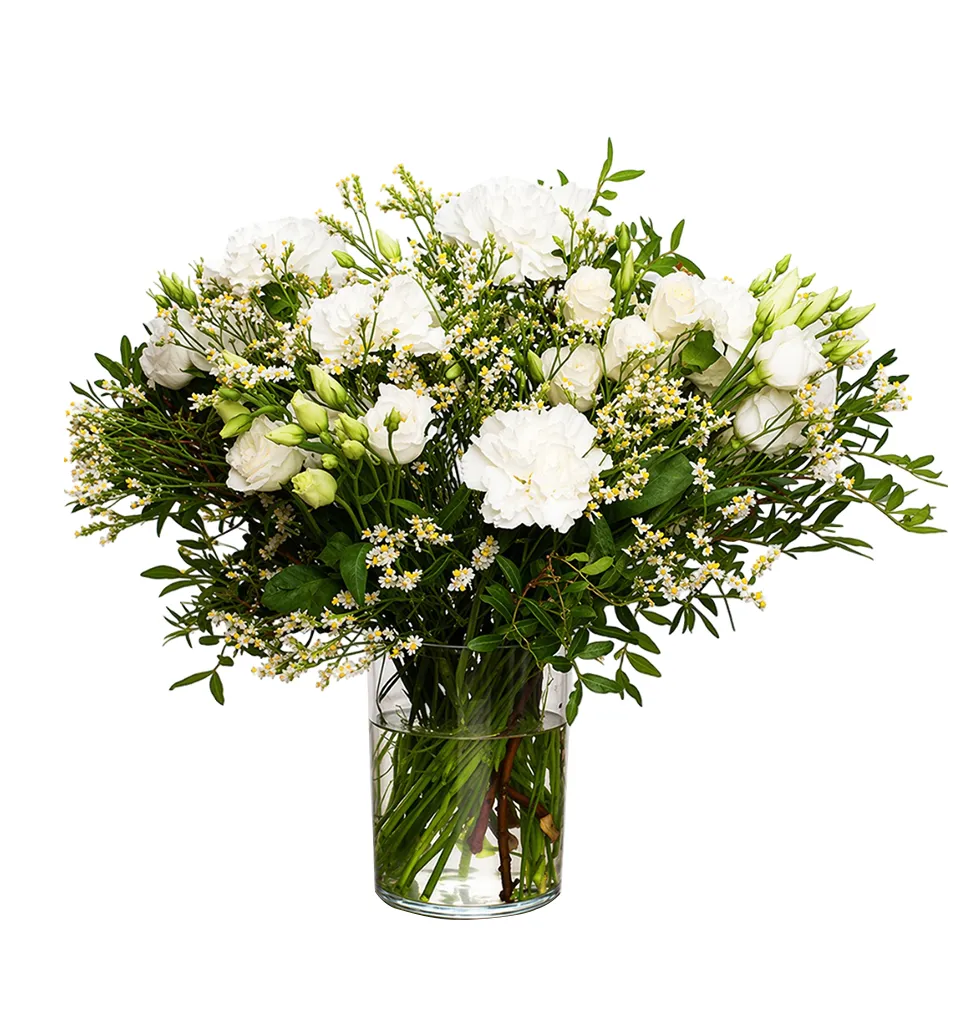Graceful Pastel Petal Arrangement