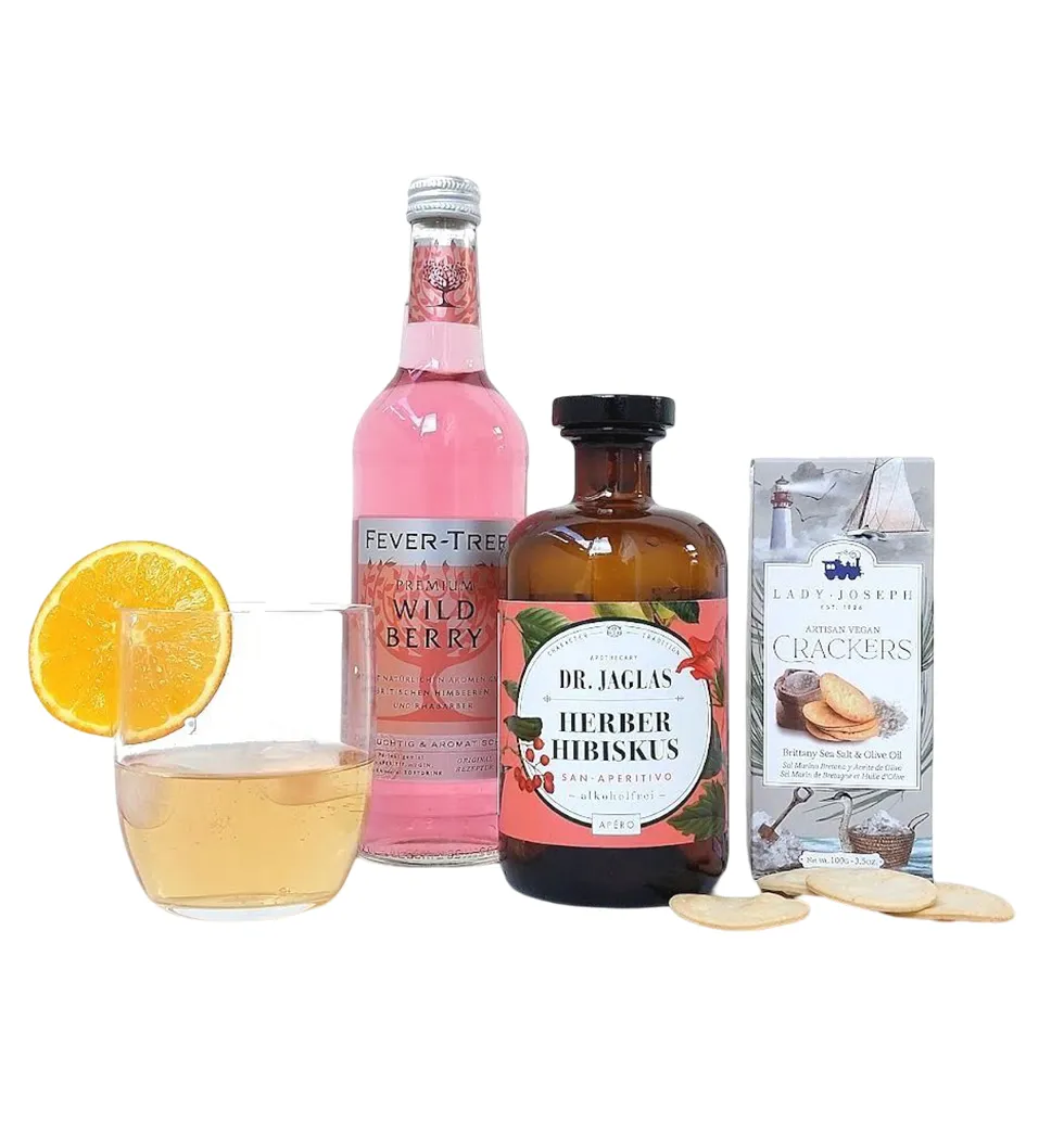 Gourmet Herbal Beverage & Snack Gift Set